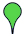Grüner Pin